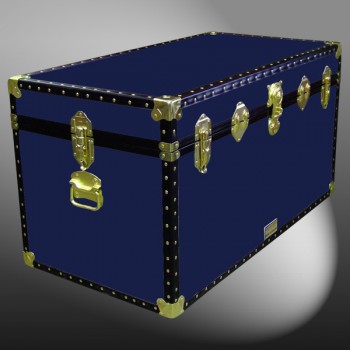 05-097 R NAVY 36 Deep Storage Trunk with ABS Trim